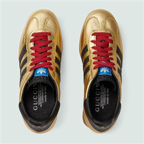 gold gucci adidas shoes|Adidas Gucci shoes women's.